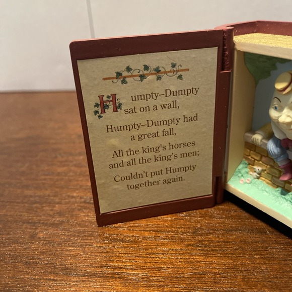 Hallmark Keepsake Ornament-‎ Humpty-Dumpty -1st in the Mother Goose Series 1993 - Picture 5 of 6